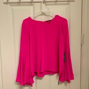 Fuschia blouse
